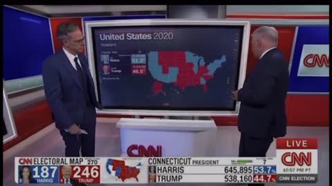 Harris did not win a single county!!! Not one!