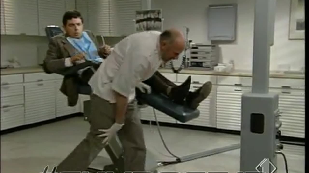 Mr.bean becomes a dentists