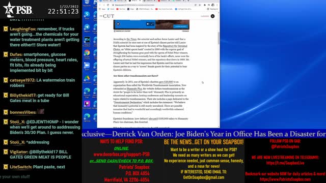 2022-01-22 22:00 EST - Your Voice, Your Call: with Chris Moore