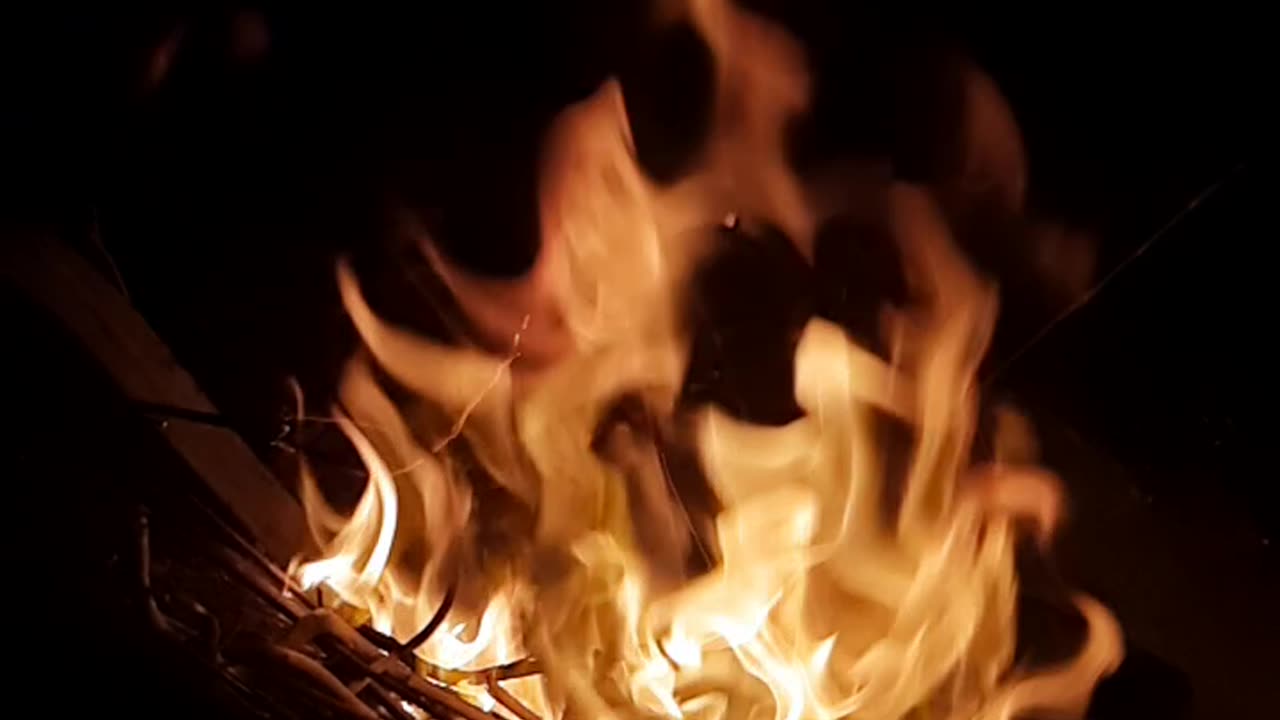 Look how satisfactory fire can be.