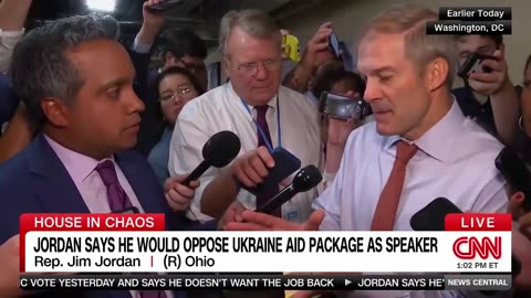 Jim Jordan says he would oppose Ukraine aid package as Speaker