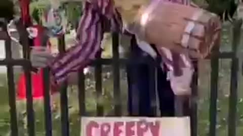 Creepy Joe Display for Halloween