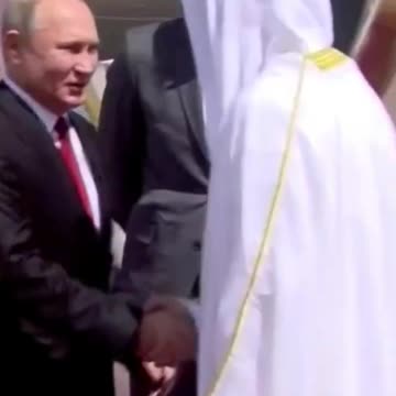 Putin meet prince of dubai