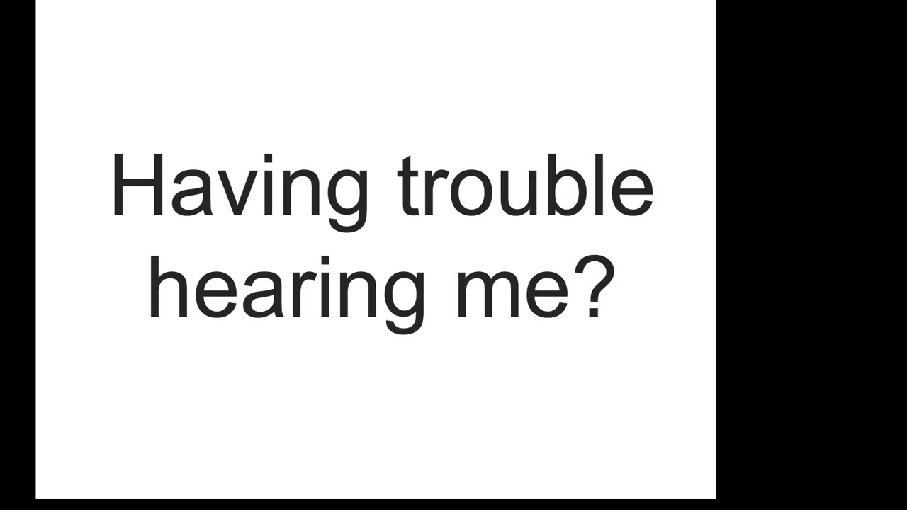 Notice: Are you having sound issues on my videos?