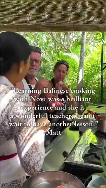 Making memories on your couples Bali holiday-Private Balinese cooking classes 🙏🏽😊
