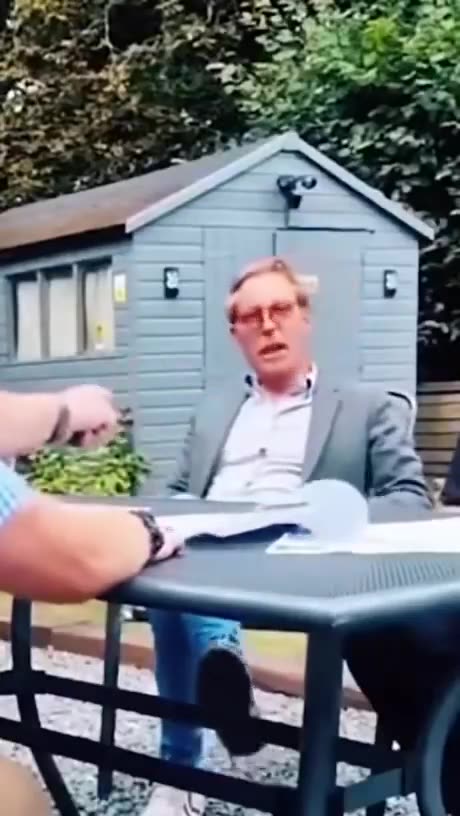 This British man was arrested for posting a British flag on Nosebook. HONK HONK