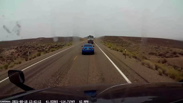 Passing Car Can't Overtake in Time