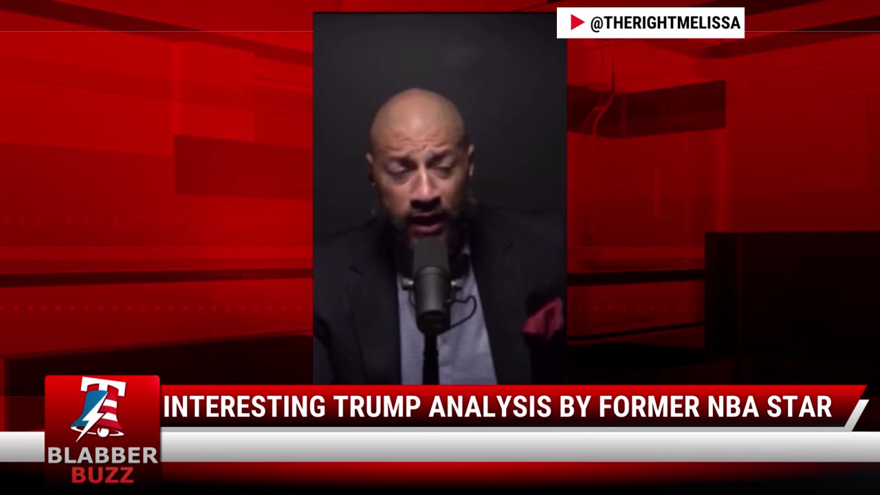 Interesting Trump Analysis By Former NBA Star