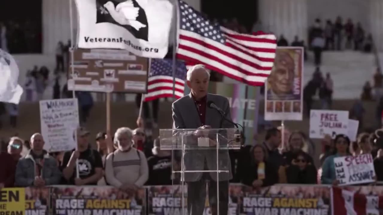 Ron Paul: "We can deal with the war issue very simply...the answer is, END the FED!"