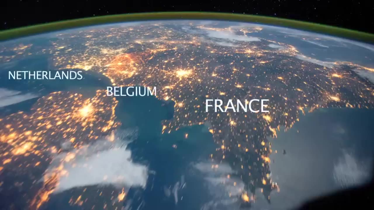The view from Space for earth and counties