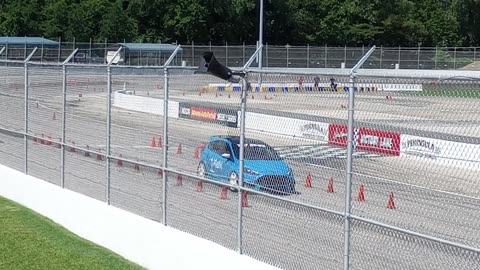 Autocross racing at Langley speedway