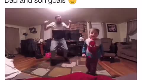 Cute kids dance