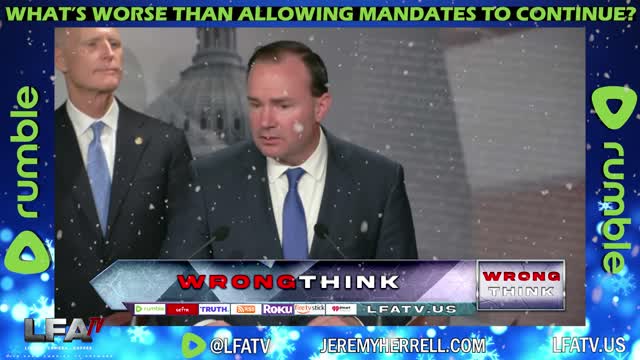 LFA TV CLIP: THE MANDATES ARE WHAT DESTROYED SOCIETY!