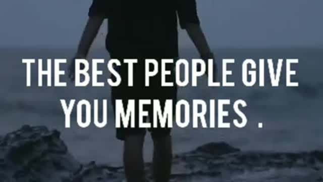 Best people give Memories