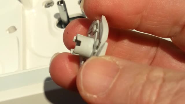 Janome Skyline - Removing the Bobbin Winding Case