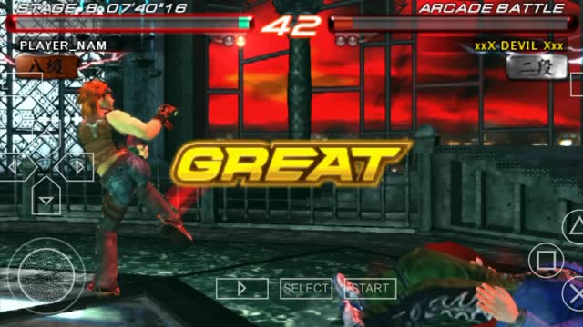 Takken 6 Android Mobile PPSSPP