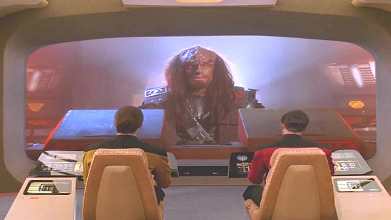 Worf's Mudpack Girlfriend Star Trek The Next Generation