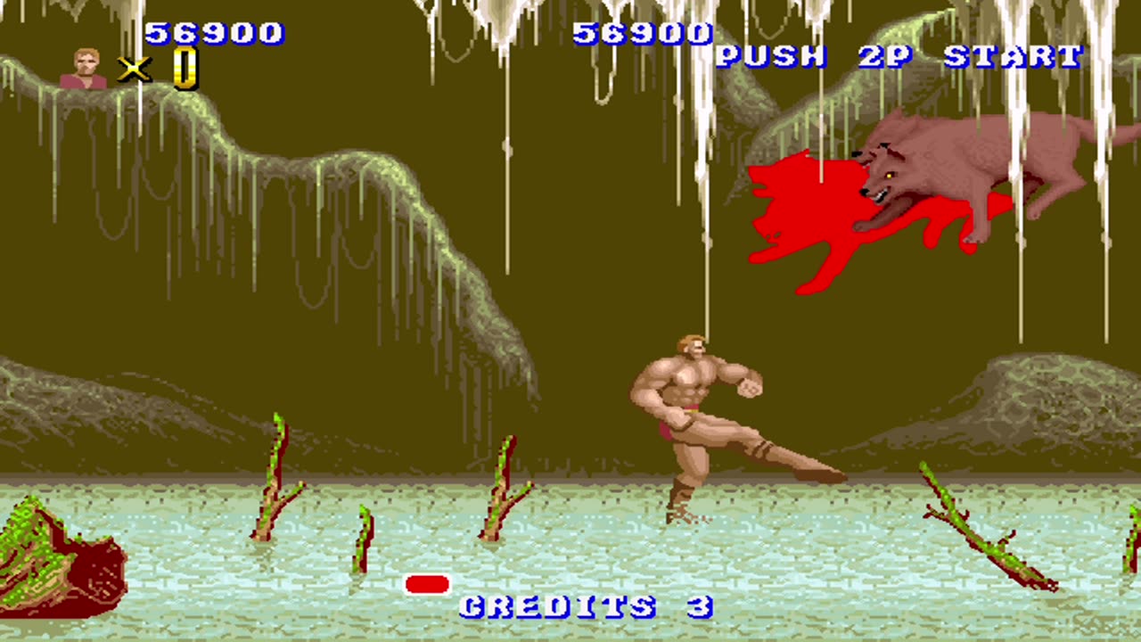 Altered Beast Level 02 #retrogaming #nedeulers #alteredbeast