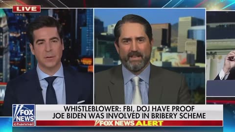 Whistle blower says the FBI has evidence of Joe Biden bribery scheme with foreign national.