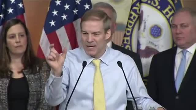 Rep. Jim Jordan Says Dr. Fauci Is 'Covering Information Up' On Covid-19 Coming From The Wuhan Lab