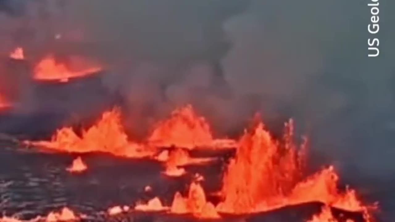 Get ready to experience the breathtaking power of nature as an 80ft lava fountain