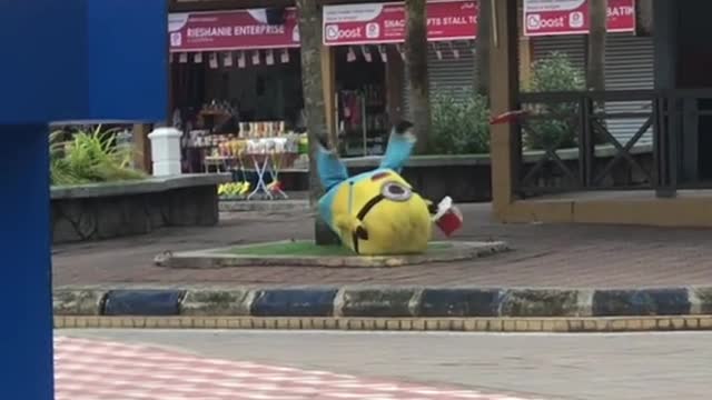 and finally jumpa minion viral