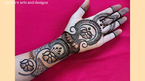 .Very beautiful stylish mehndi design - easy mehndi design - mehndi ka design - Mehndi design.