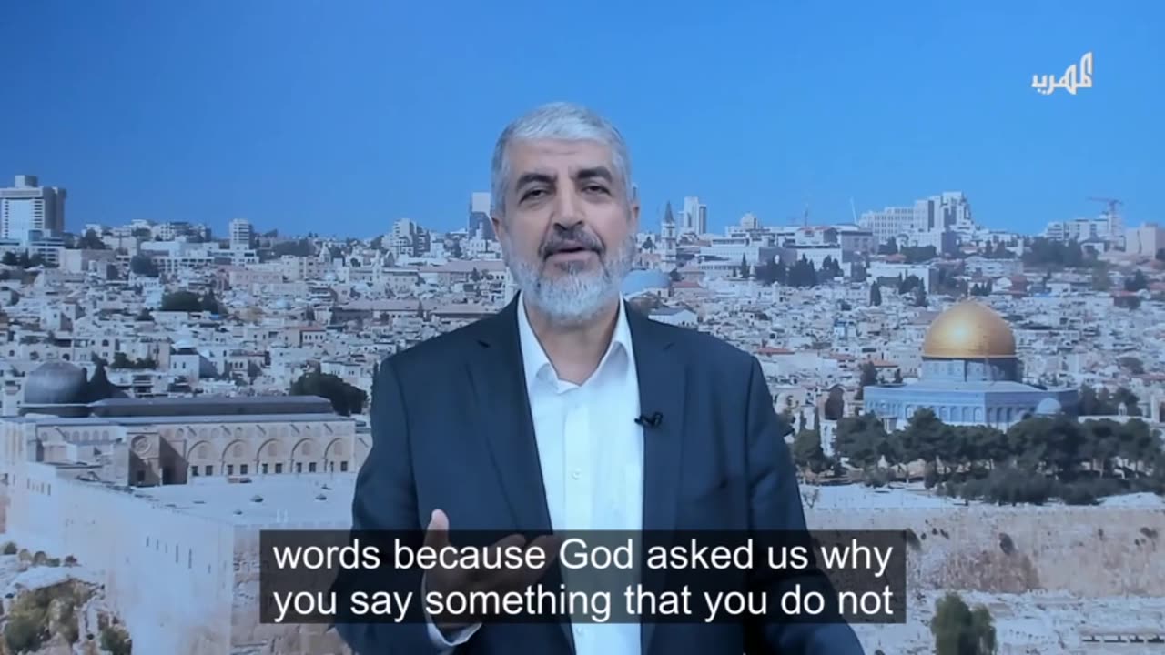 Stay Frosty: Hamas Leader Khalid Mashal Calls on Muslims Worldwide to Rise Up on Friday