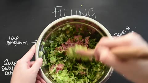 My first time: A recipe for Chinese dumplings