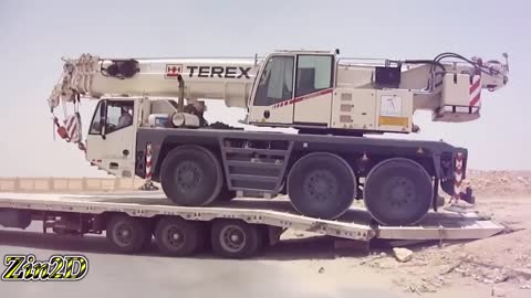 Fails Of Biggest Crane Operator Skills, Fastest Heavy Equipment Machines Working