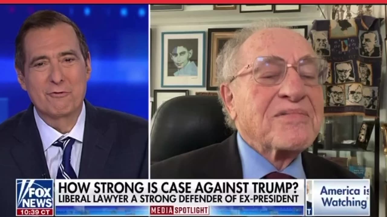 Alan Dershowitz: Trump called me I told him he should put the mug shot on T-shirts