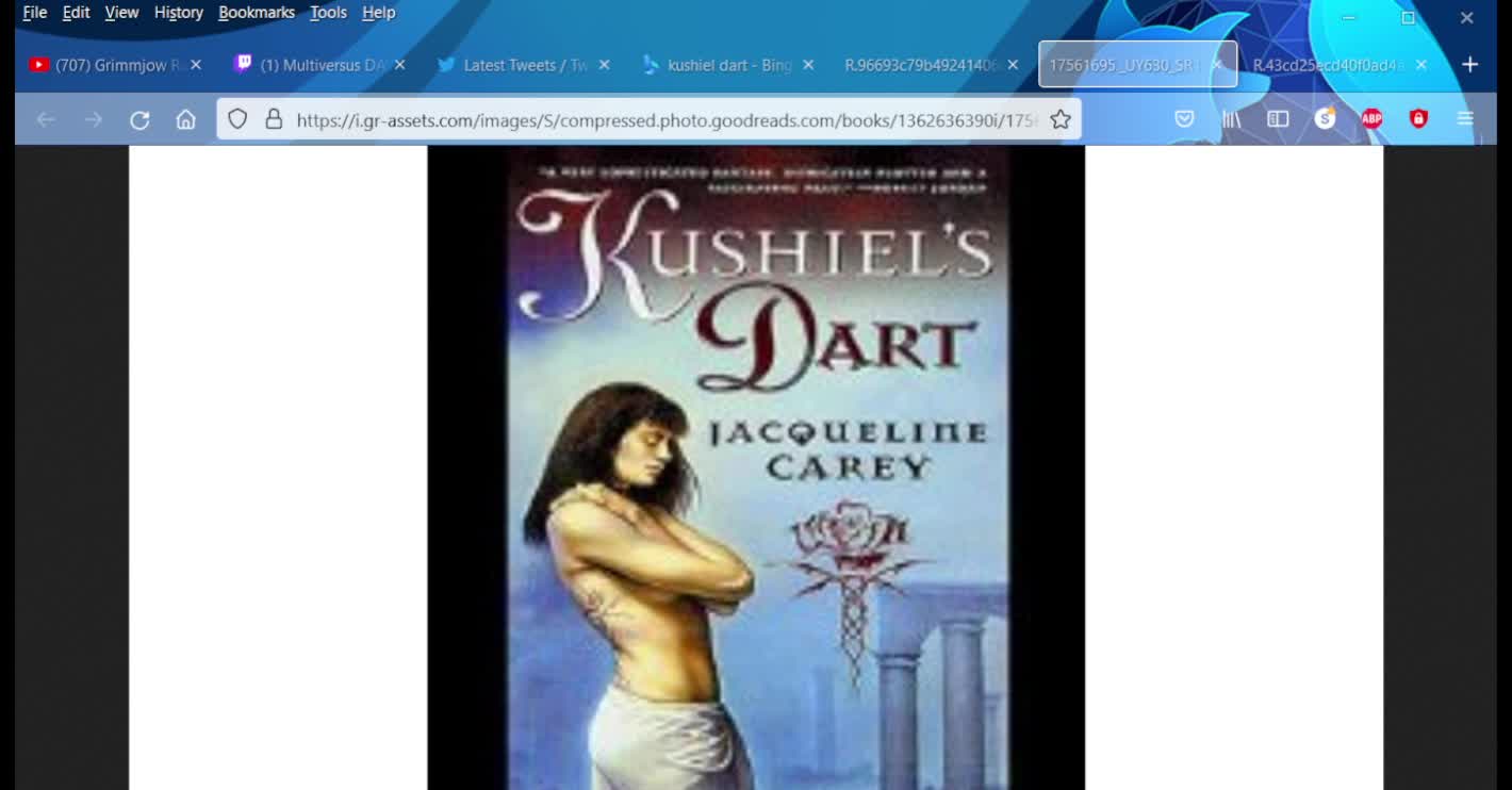 Yesterday's Books: Kushiel Dart