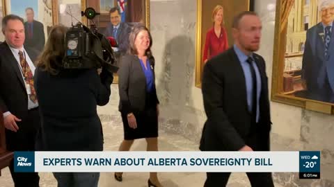 Experts warn about Albertan sovereignty bill