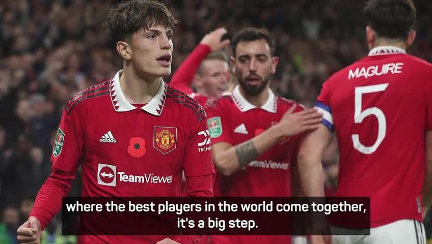 World Cup 'may not benefit' Argentina wonderkid Garnacho - Ten Hag