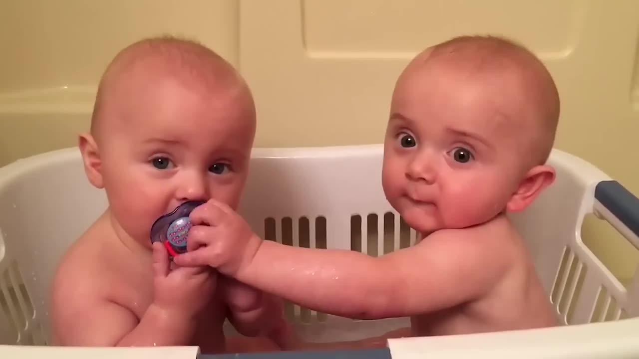 Twins sharing