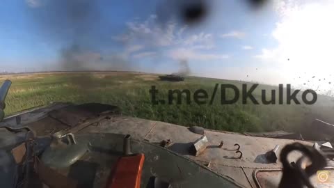 The offensive of Russian & Luhansk militia on Ukrainian held Bakhmut (Artemovsk): Tanks & BMPs