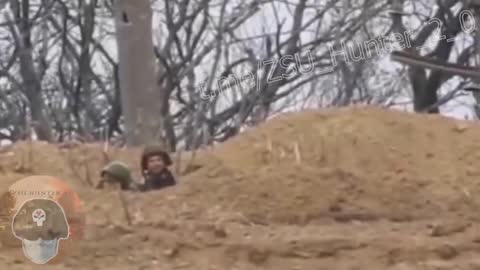 Russian sniper eliminates Ukrainian soldier