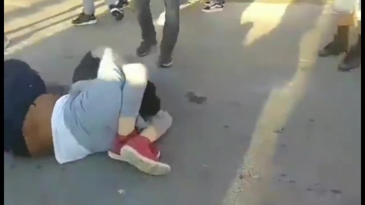Bully tries to beat up White girl with BJJ training and loses twice!! White girls be evolving!!
