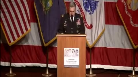 General Mark Milley HYBRID ARMY & LITTLE GREEN MEN SPEECH 2016