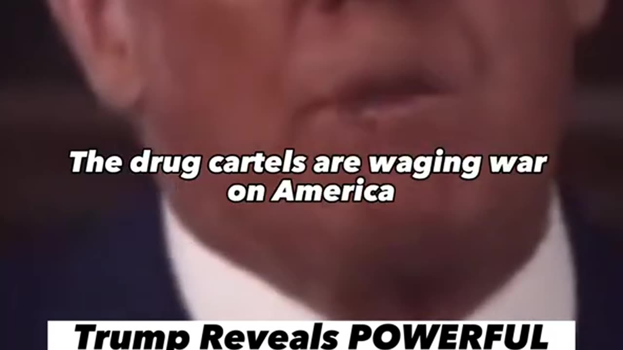 Trump Reveals POWERFUL PLAN to FIGHT the Mexican Cartels!