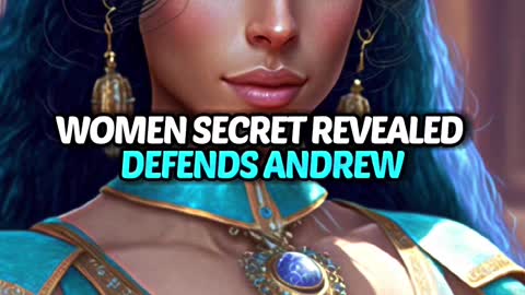 Woman's secret revealed - Defends Andrew Tate