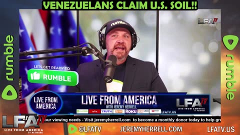 VENEZUELANS CLAIM U.S. SOIL!!