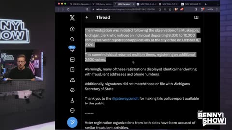 Michigan Law Enforcement Busts Massive Voter Fraud Campaign