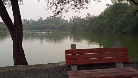 Sanjay jheel park main keya hua dekho