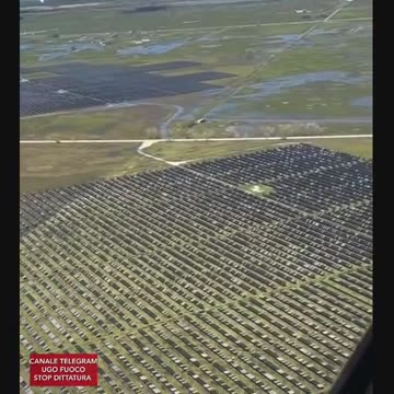 Distrutti 4000 acri di campo fotovoltaico a Damon in Texsas. Danno ecologico immenso.
