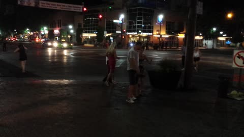 Crazy Bum Ranting and Rapping on Mill Ave