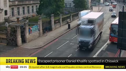 Terror suspect Daniel Khalife spotted in Chiswick, West London