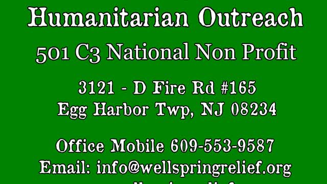 Wellspring Relief Intro Nonprofit Helps Disaster Victims