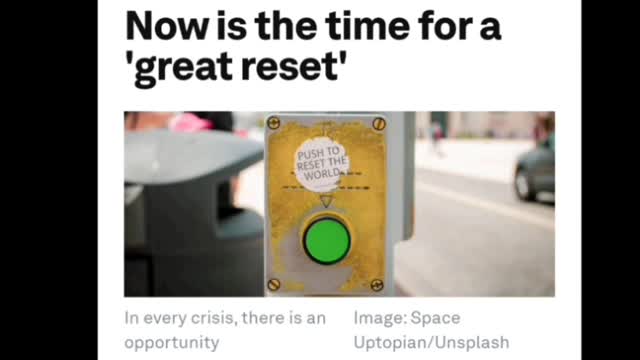 It is time for a Great Reset!