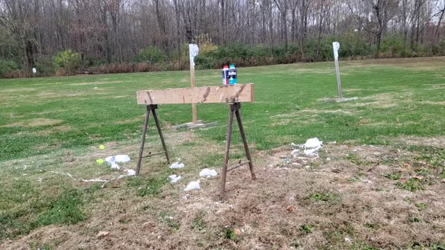 .22LR vs Shaving Cream in Slow Motion